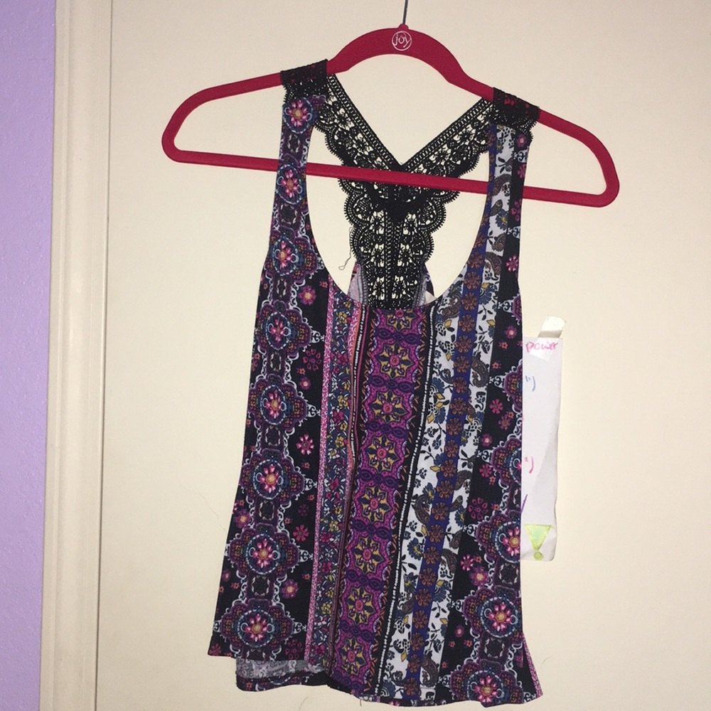 Patterned tank top